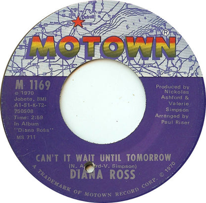 Diana Ross - Ain't No Mountain High Enough / Can't It Wait Until Tomorrow | Very Good Plus (VG+) Excellent (EX) - FUNK / USED *VERY GOOD+*