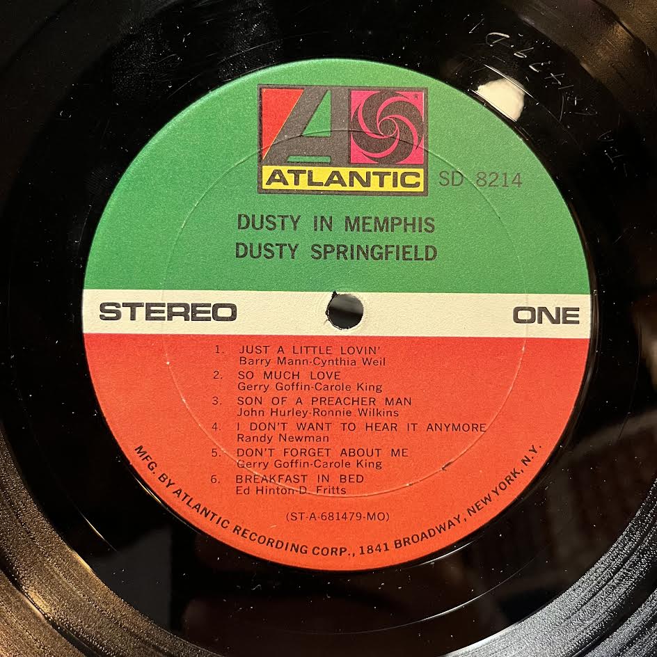 Dusty In Memphis (VINYL) | Very Good Plus (VG+) Very Good Plus (VG+) - FUNK / USED *VERY GOOD+*