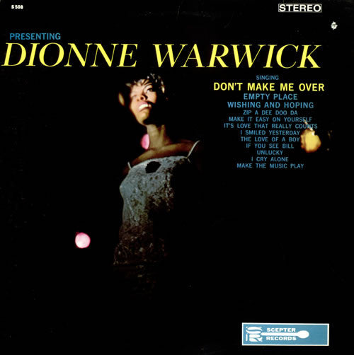 Presenting Dionne Warwick | Very Good Plus (VG+) Excellent (EX)