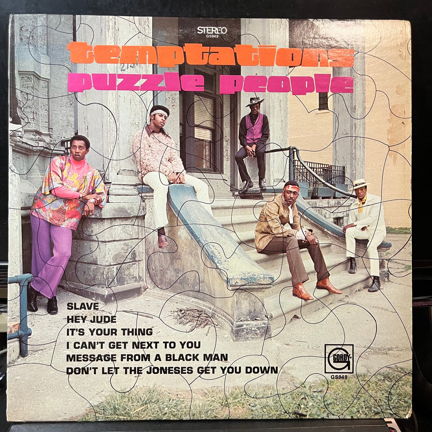 The Temptations - Puzzle People (VINYL LP GORDY 949 1969) | USED Very Good (VG) Excellent+ (EX+) - FUNK / USED *VERY GOOD*