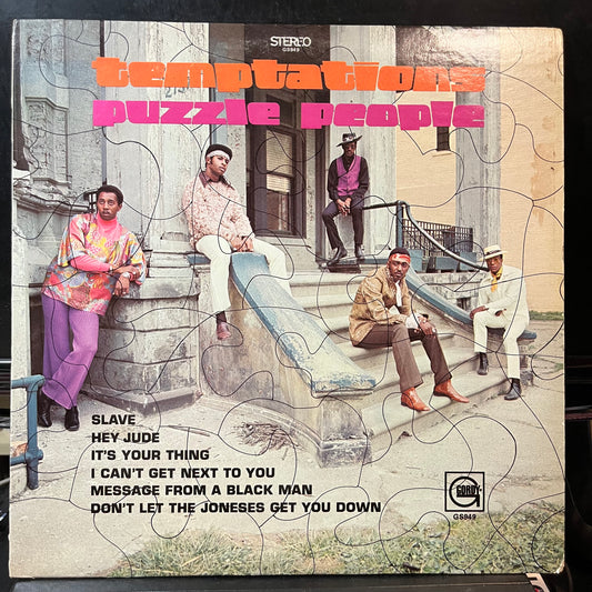 The Temptations - Puzzle People (VINYL LP GORDY 949 1969) | USED Very Good (VG) Excellent+ (EX+) - FUNK / USED *VERY GOOD*