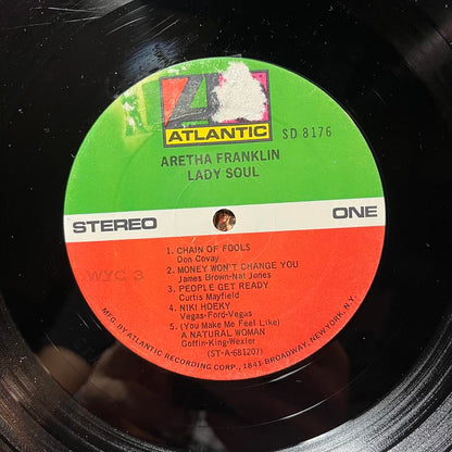 Lady Soul (VINYL) | Very Good (VG) Near Mint (NM or M-) - FUNK / USED *VERY GOOD*