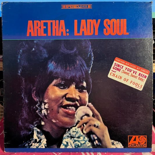 Aretha Franklin - Lady Soul *PRESSWELL/HYPE* | Very Good (VG) Excellent (EX) - FUNK / USED *VERY GOOD*