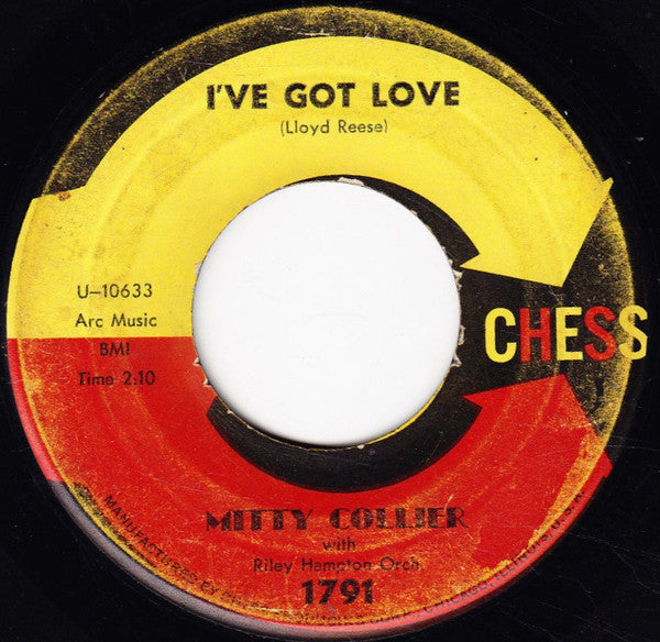Mitty Collier - I've Got Love / I Got To Get Away From It All (7" VINYL) | Very Good (VG) Generic - FUNK / USED *VERY GOOD*