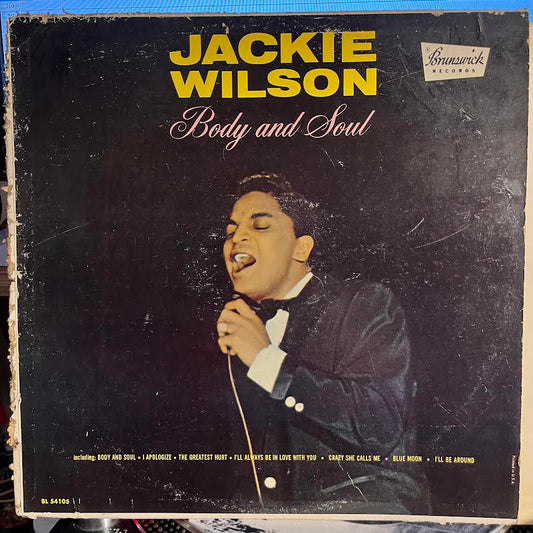 Jackie Wilson - Body And Soul | Very Good (VG) Good Plus (G+) - FUNK / USED *VERY GOOD*