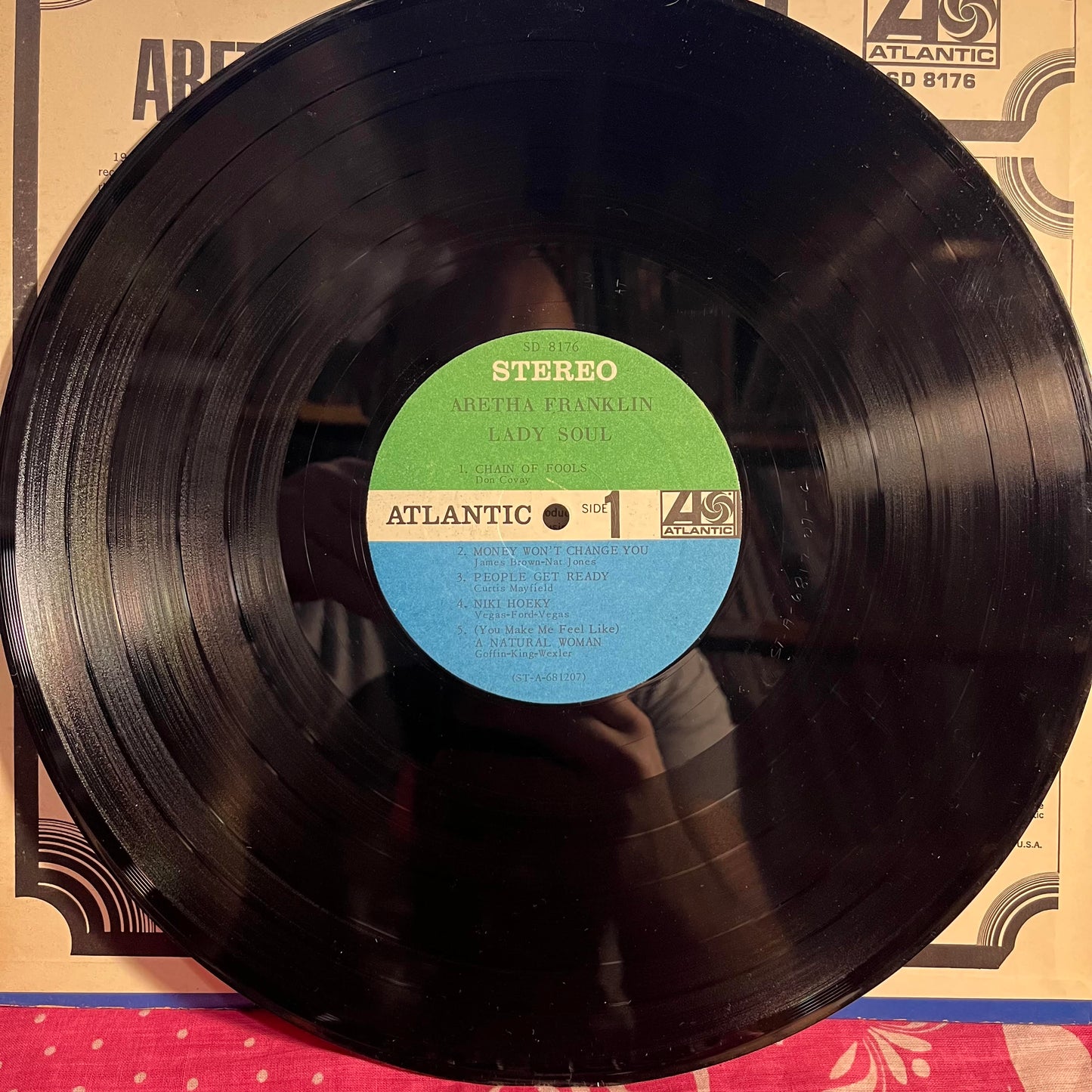 Aretha Franklin - Lady Soul *PRESSWELL/HYPE* | Very Good (VG) Excellent (EX) - FUNK / USED *VERY GOOD*