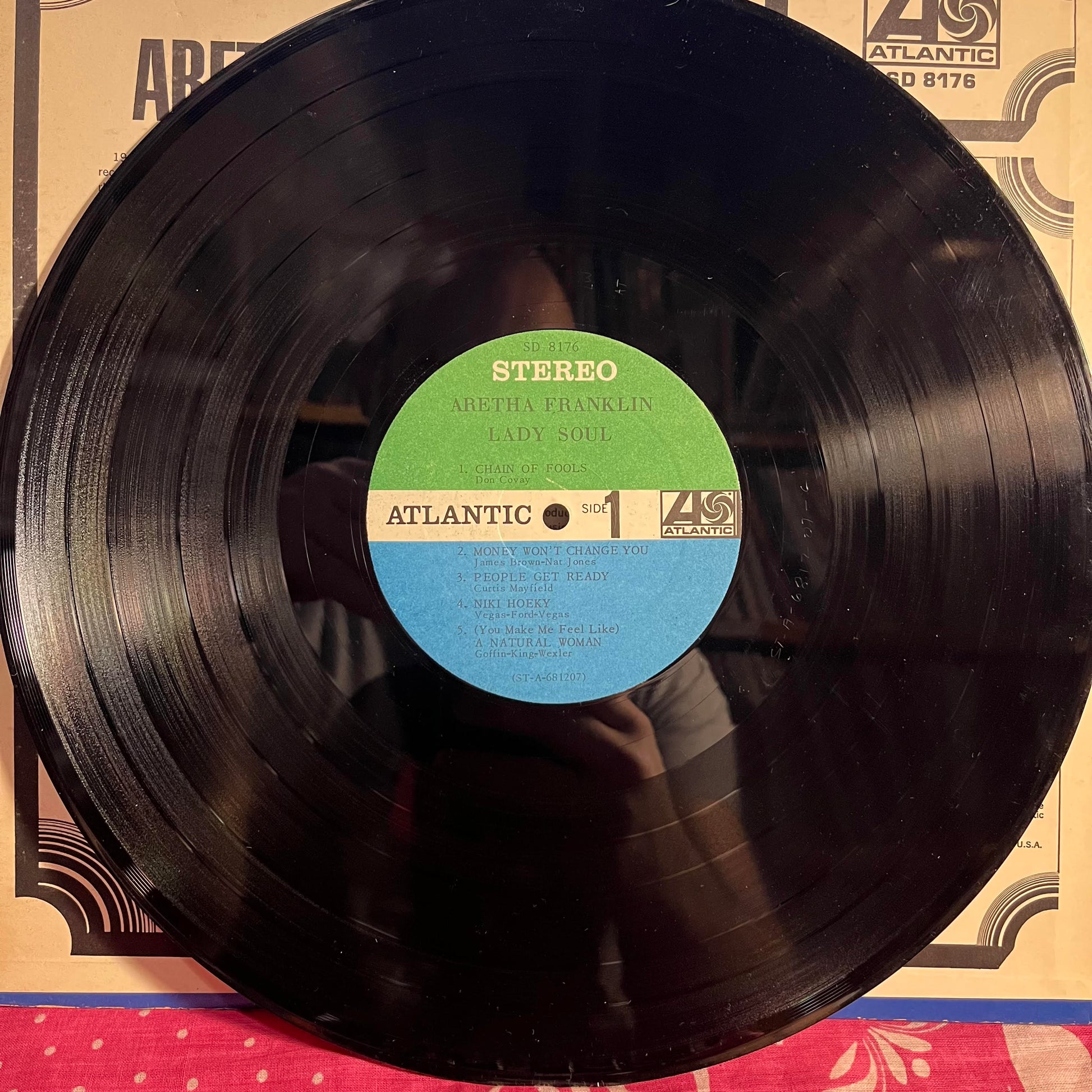 Aretha Franklin - Lady Soul *PRESSWELL/HYPE* | Very Good (VG) Excellent (EX) - FUNK / USED *VERY GOOD*
