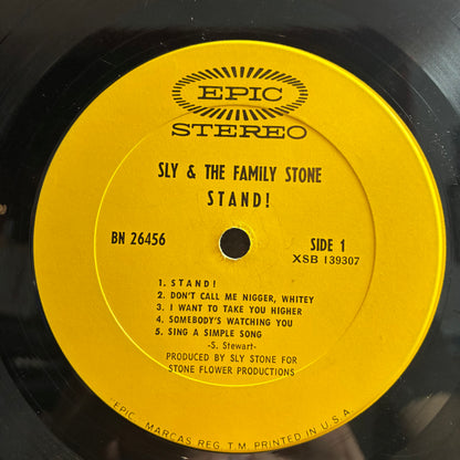 Stand! (VINYL) | Very Good (VG) Very Good (VG) - FUNK / USED *VERY GOOD*