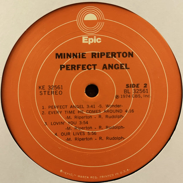 Perfect Angel (VINYL) | Very Good (VG) Excellent (EX) - FUNK / USED *VERY GOOD*