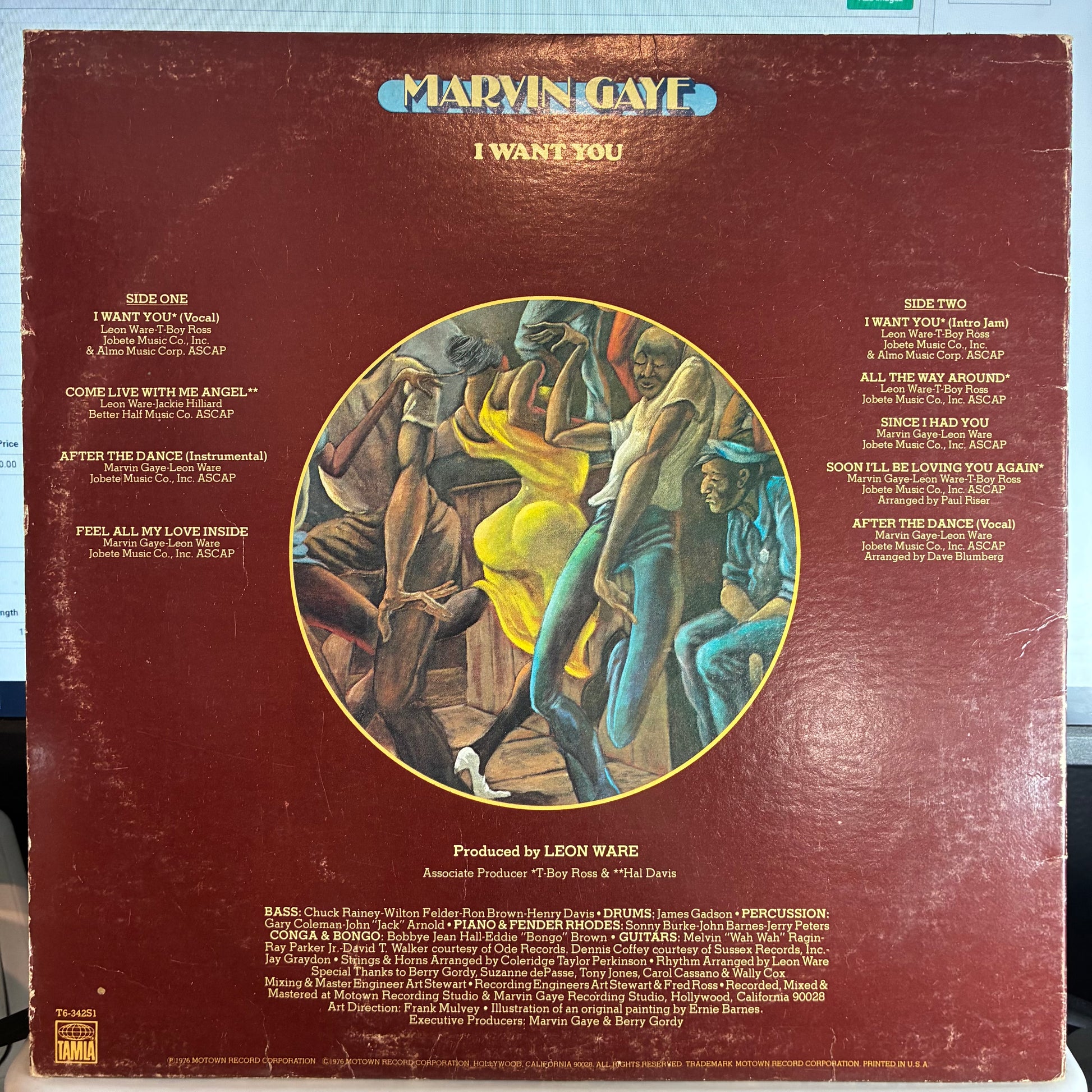Marvin Gaye - I Want You (VINYL) | Very Good (VG) Very Good Plus (VG+) - FUNK / USED *VERY GOOD*