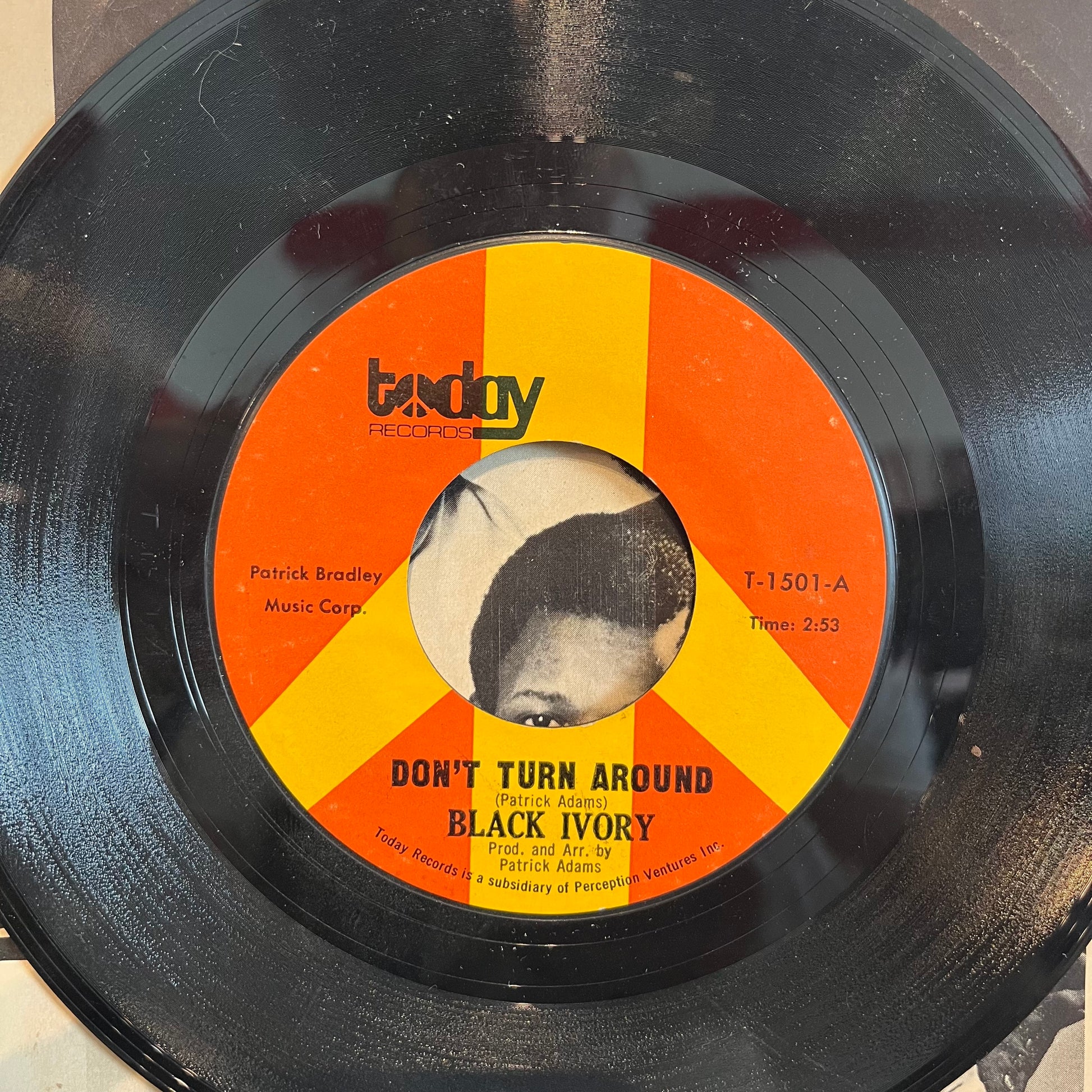 Black Ivory - Don't Turn Around / I Keep Asking You Questions *45* | Very Good (VG) Very Good (VG) - FUNK / USED *VERY GOOD*