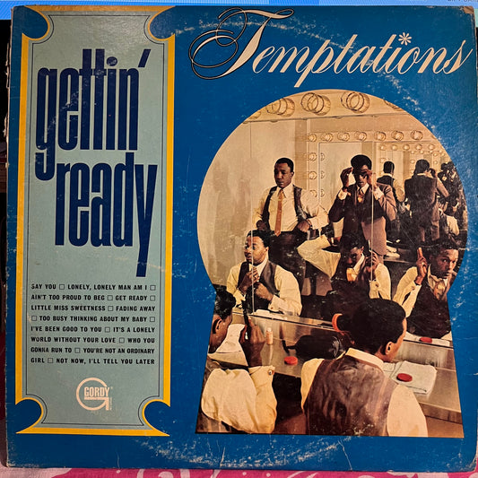 The Temptations - Gettin' Ready *ROCKAWAY* | Very Good (VG) Very Good (VG) - FUNK / USED *VERY GOOD*