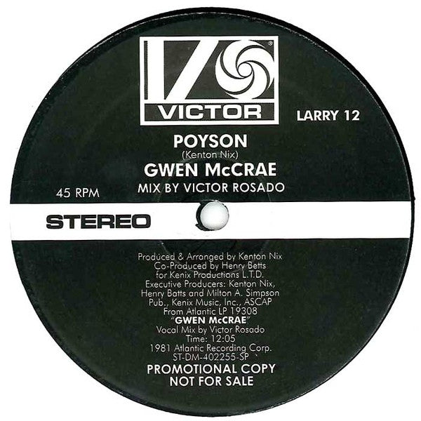 Gwen McCrae - Poyson | Mint (M) Mint (M) - FUNK