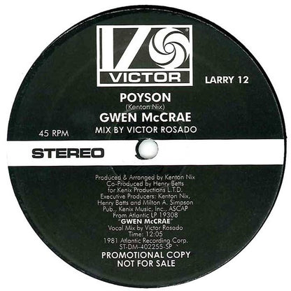 Gwen McCrae - Poyson | Mint (M) Mint (M) - FUNK