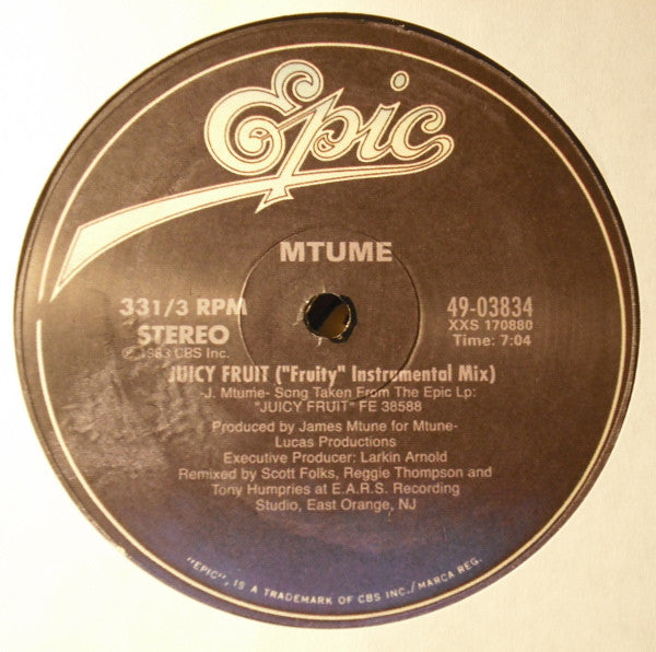 Mtume - Juicy Fruit | Mint (M) Generic - FUNK