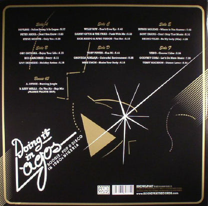 Doing It In Lagos (Boogie, Pop & Disco In 1980s Nigeria) (3LP) | Mint (M) Excellent (EX)
