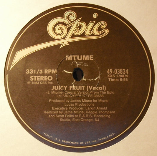 Mtume - Juicy Fruit | Mint (M) Generic - FUNK