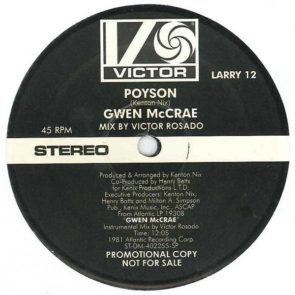 Gwen McCrae - Poyson | Mint (M) Mint (M) - FUNK