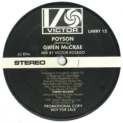 Gwen McCrae - Poyson | Mint (M) Mint (M) - FUNK