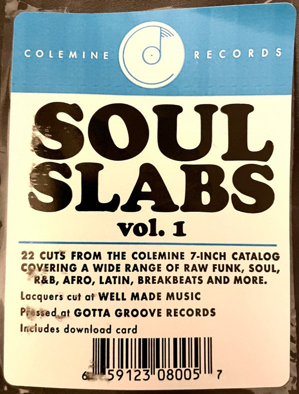 Soul Slabs Vol. 1 | Mint (M) Mint (M) - FUNK