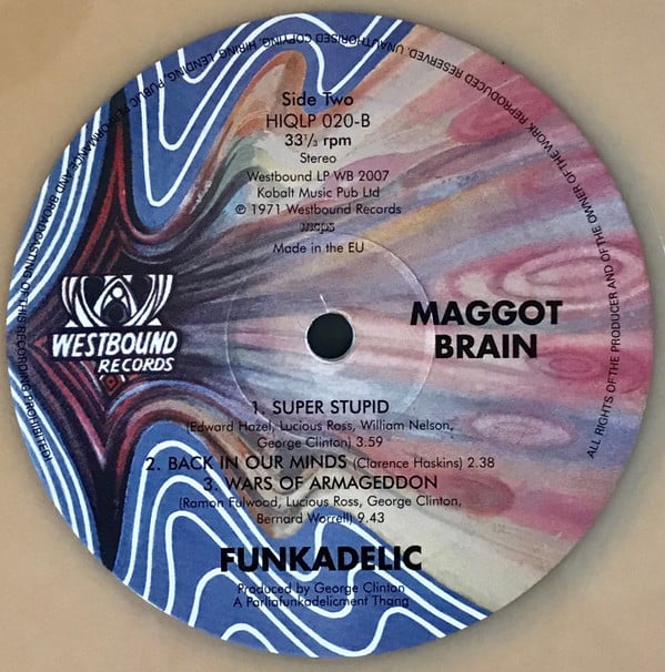Funkadelic - Maggot Brain (PEACH VINYL LP Westbound HIQLP 020) | NEW - FUNK *NEW/COLR*