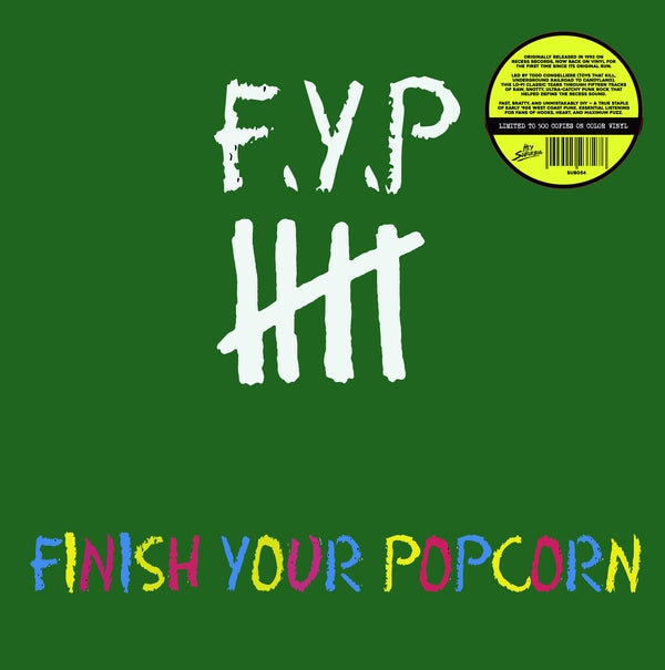 Finish Your Popcorn (Color Vinyl) [Lp] |