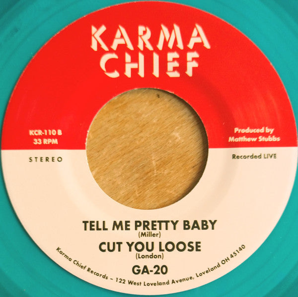 GA-20 Live Vol. 1 Karma Chief Records, Karma Chief Records 7", Ltd, Tea Mint (M) Mint (M)