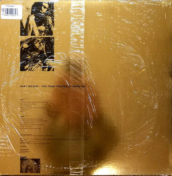 Gary Wilson You Think You Really Know Me Feeding Tube Records LP, Album, RE, Gol Mint (M) Mint (M)