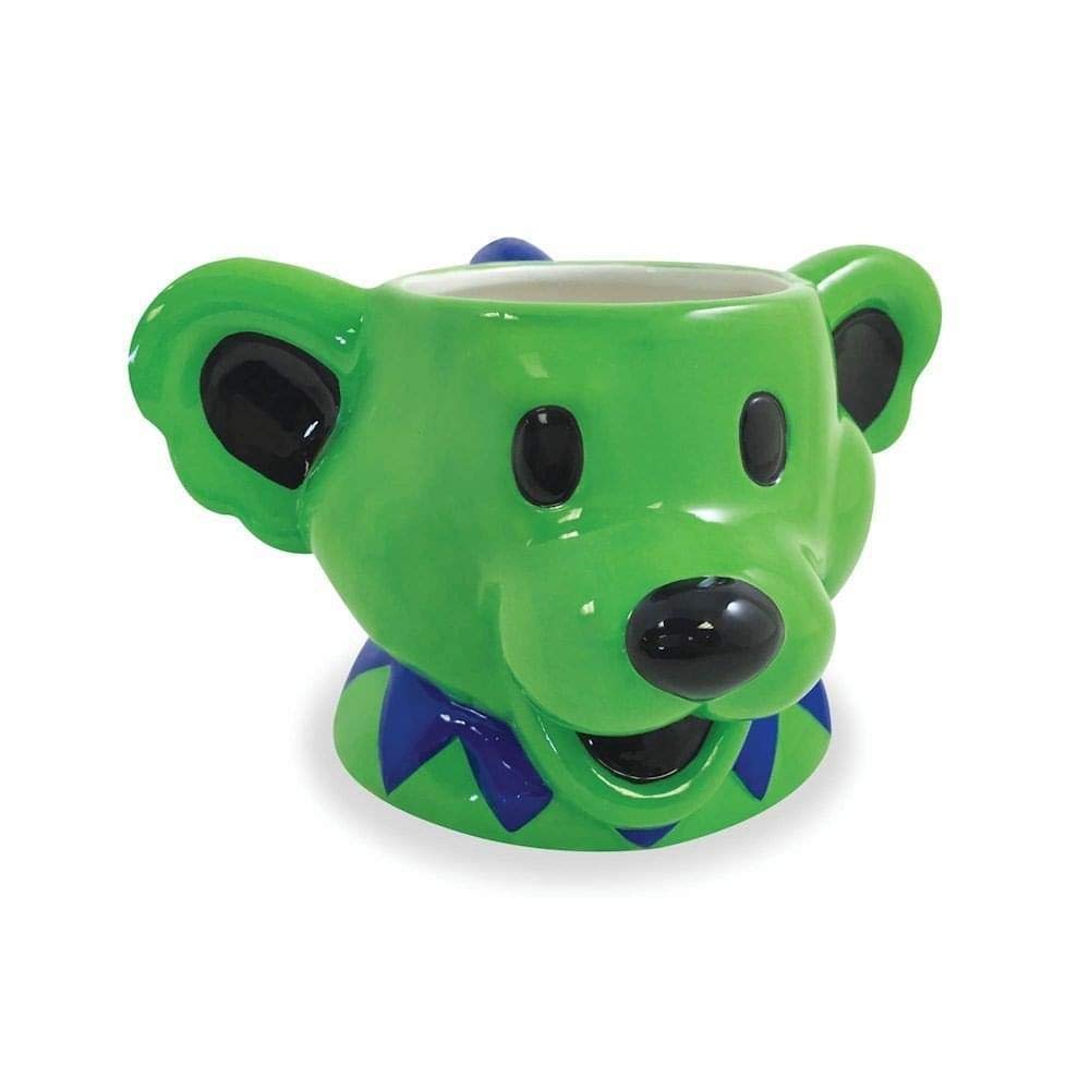 GD DANCING BEAR MOLDED HEAD BOXED CERAMIC MUG |