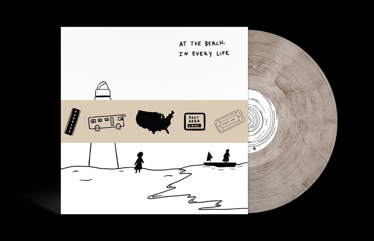 Gigi Perez - At The Beach, In Every Life (Indie Exclusive) [Smoke Metallic LP] |
