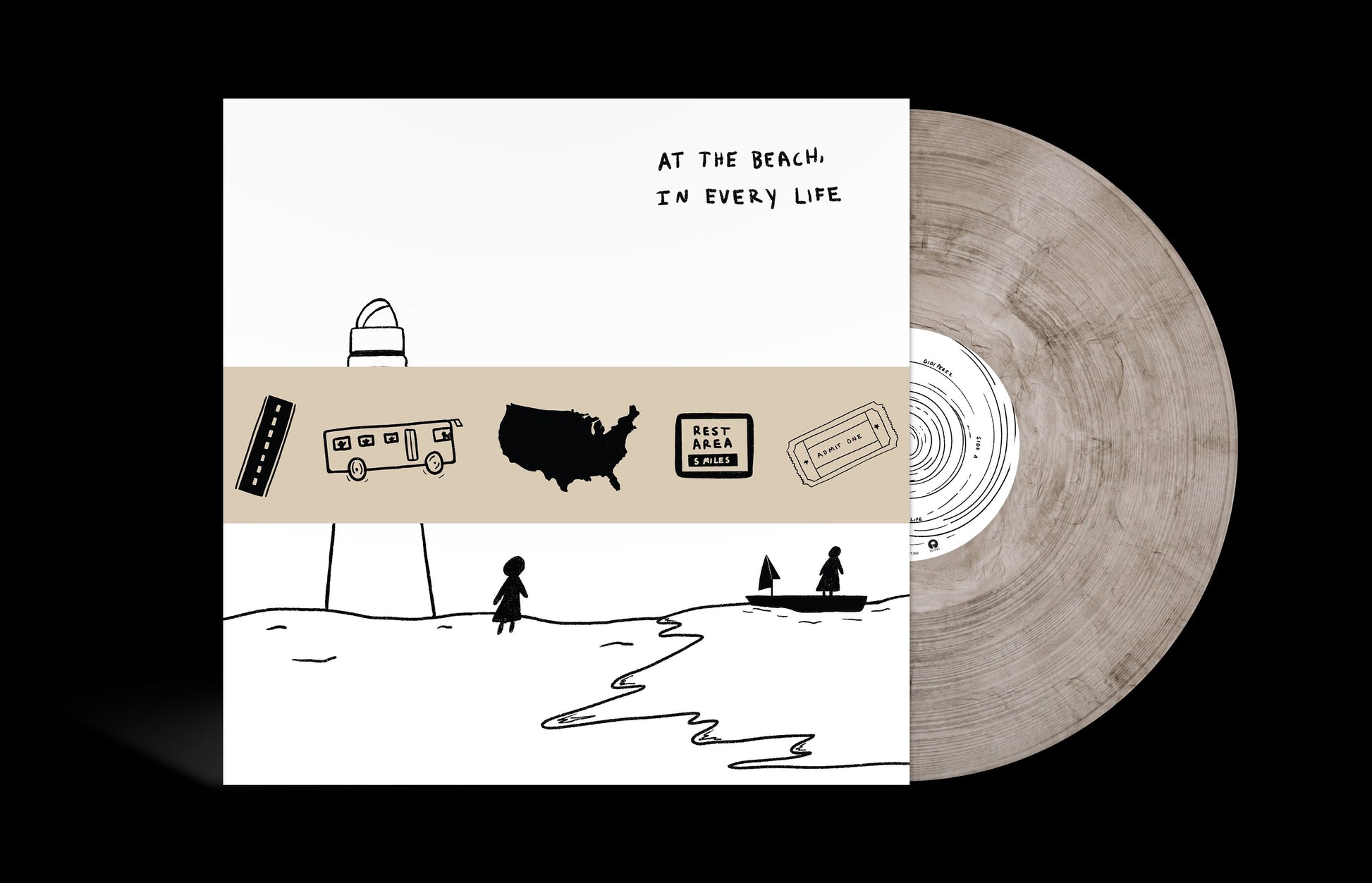 Gigi Perez - At The Beach, In Every Life (Indie Exclusive) [Smoke Metallic LP] |