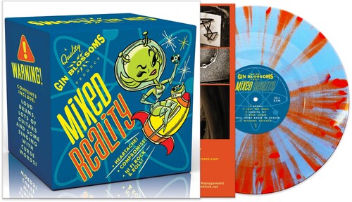 Mixed Reality - Blue Orange Splatter | Mint (M) Mint (M) - ALT/INDIE *SEALED/COLOR*