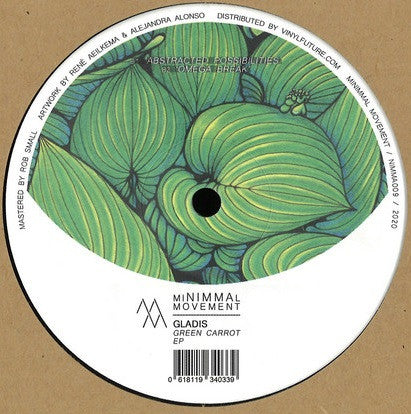 Green Carrot EP | Mint (M) Generic - MINIMAL/TECH HOUSE *NEW*
