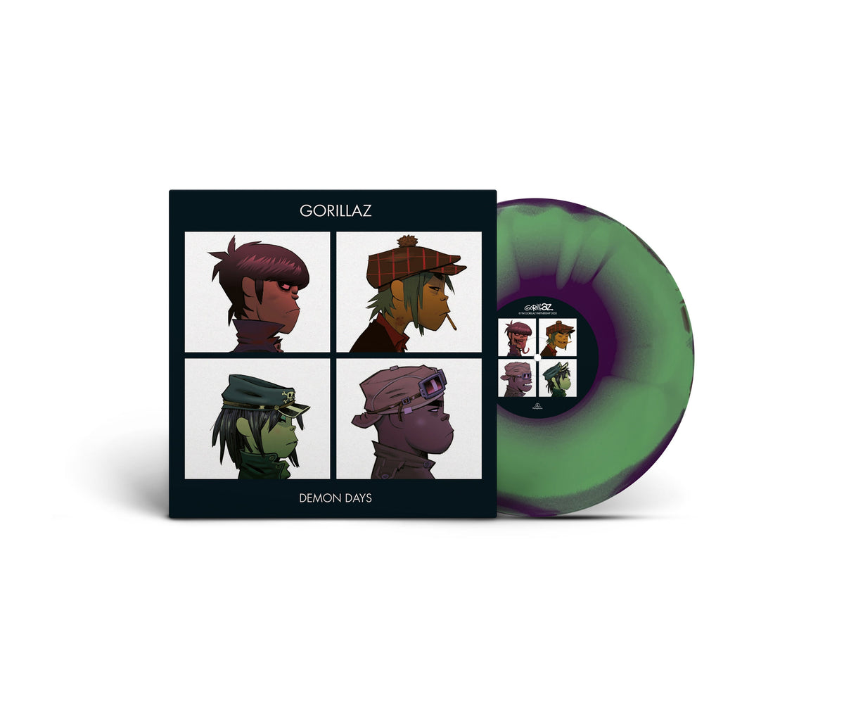 Gorillaz - Demon Days (Limited, Brick & Mortar Exclusive) [Half-Speed Mastered] [Green, Purple, And Red Vinyl] |