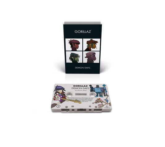 Gorillaz - Demon Days (Limited, Brick & Mortar Exclusive) [White Cassette With On Body Printing] |