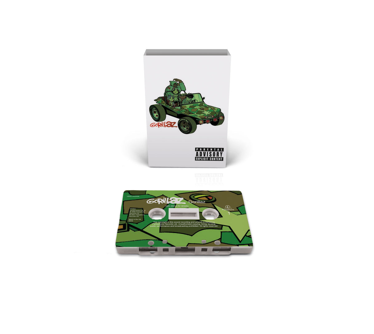 Gorillaz - Gorillaz (Limited, Brick & Mortar Exclusive) [White Cassette With Camouflage Print] |