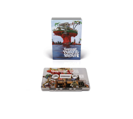 Gorillaz - Plastic Beach (Limited, Brick & Mortar Exclusive) [White Cassette With On Body Printing] |