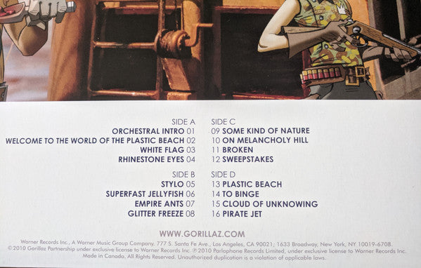 Plastic Beach | Mint (M) Mint (M) - HIP HOP/RAP *SEALED*