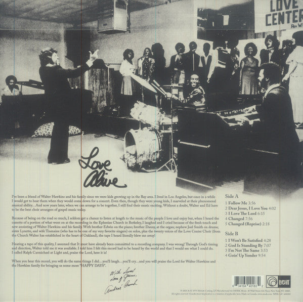Love Alive (VINYL RSD) | - GOSPEL *NEW*