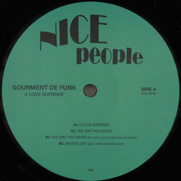 Gourment De Funk A Love Supreme NICEPEOPLE 12" Mint (M) Generic