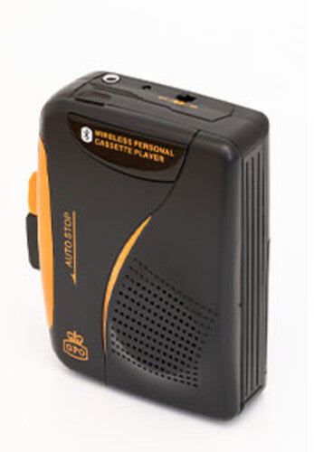 GPO Bluetooth Personal Cassette Player/Radio with Headphones (Bluetooth, Black) |