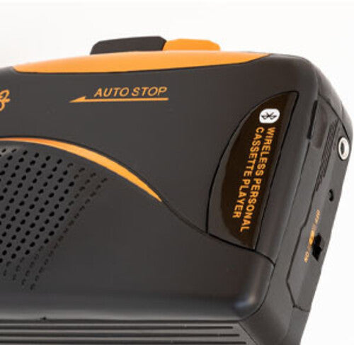 GPO Bluetooth Personal Cassette Player/Radio with Headphones (Bluetooth, Black) |