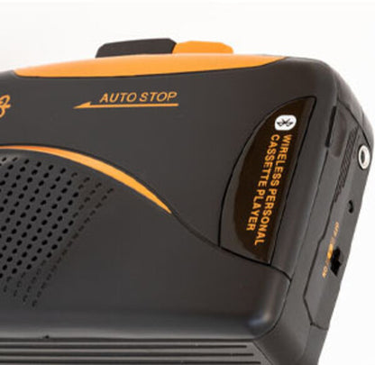 GPO Bluetooth Personal Cassette Player/Radio with Headphones (Bluetooth, Black) |