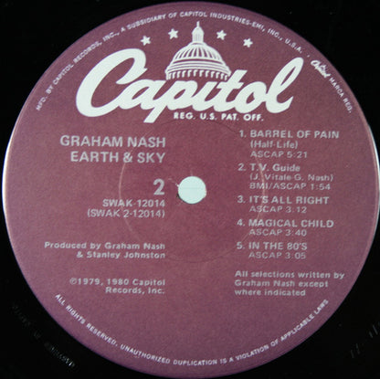 Earth & Sky | Near Mint (NM) Near Mint (NM) - FOLK / USED *NEAR MINT*