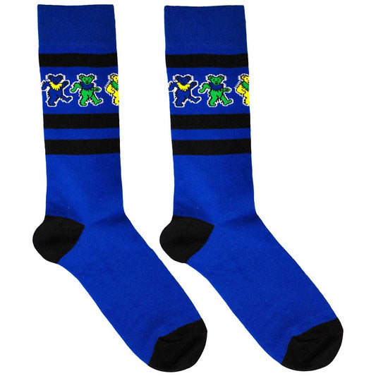 Dancing Bears Stripe | Blue
