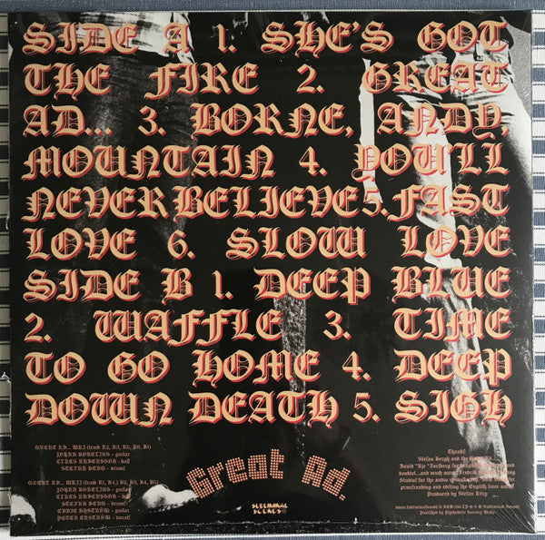 Great Ad Deep Down Death Subliminal Sounds LP, Ltd Mint (M) Mint (M)