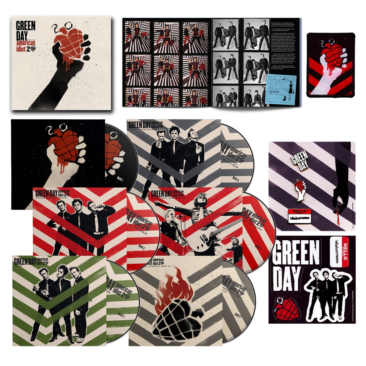 American Idiot: 20th Anniversary Deluxe Edition (4 Cd + 2 Blu-ray) |