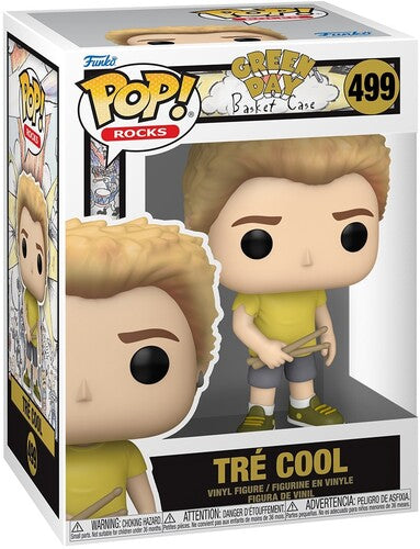 Green Day - Funko POP! Rocks: Green Day - Tre Cool (Basket Case) |