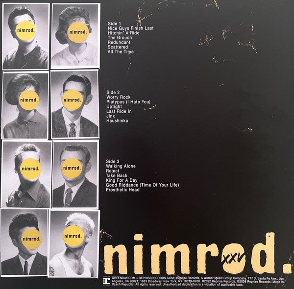 Nimrod. XXV (5LP Box Color/Etched) | Mint (M) Mint (M) - PUNK *BOX/COLOR/ETCHED*