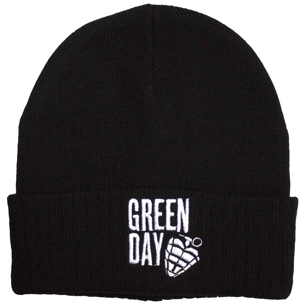 Stacked Logo & Grenade | Black